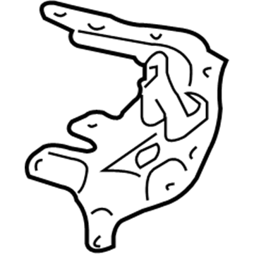 Pontiac 92212634 Side Brace