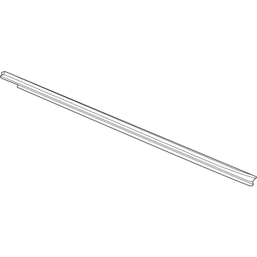 GM 85106006 Belt Molding, Front Driver Side