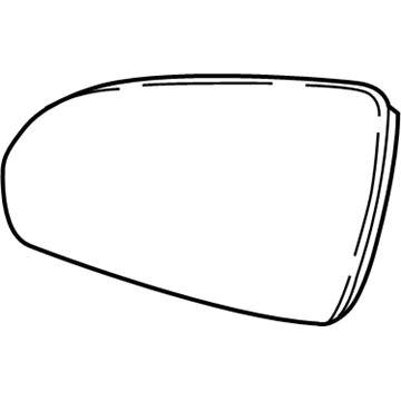 2017 Buick LaCrosse Side View Mirrors - 26208084