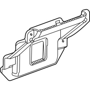 GM 84696711 Trim Plate, Jet Black, Rear