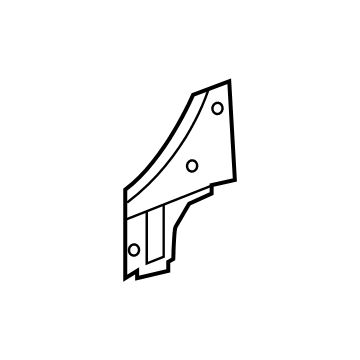 GM 22844476 Rear Reinforcement, Passenger Side