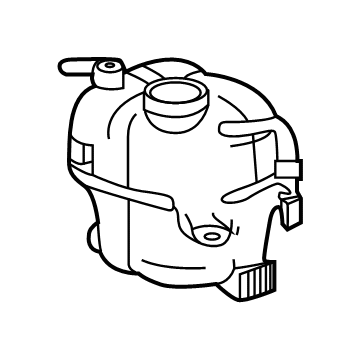 Buick Coolant Reservoir - 23120052