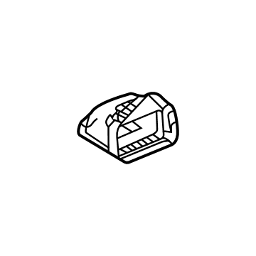 GM 84861043 Center Duct, Passenger Side