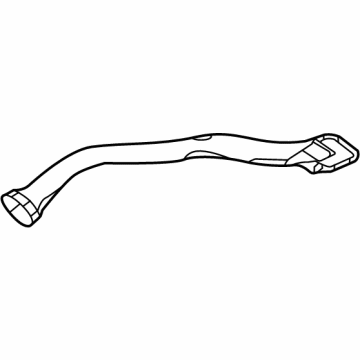GM 84275427 Defroster Duct, Passenger Side