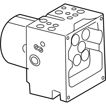 Cadillac DTS ABS Control Module - 15924820
