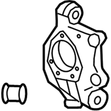 GM 23262766 Knuckle, Rear Passenger Side