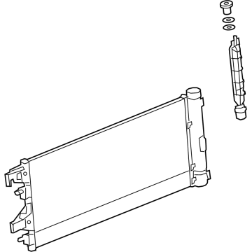 Cadillac A/C Condenser - 23409063