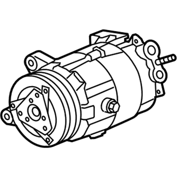 Cadillac A/C Compressor - 84441489