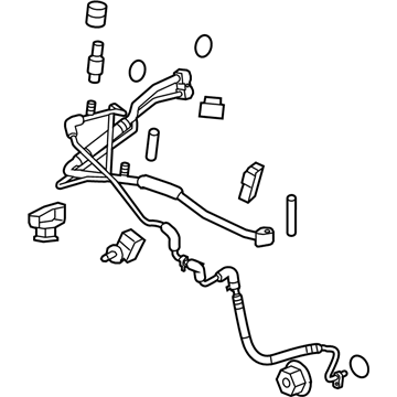 2013 Cadillac ATS A/C Hose - 84429959