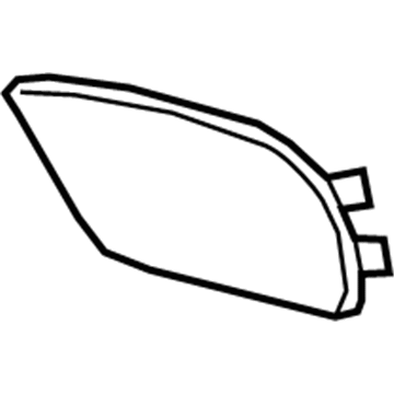 GM 13487514 Access Cover, Rear Driver Side