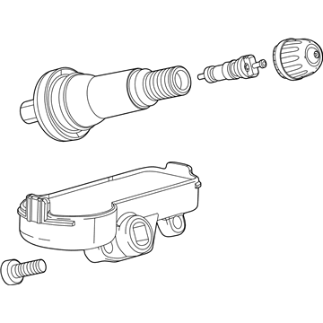 Buick TPMS Sensor - 13538566