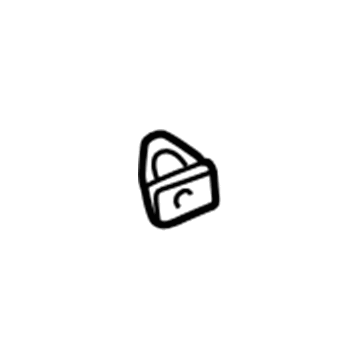 GM 25736754 High Mount Lamp Upper Retainer