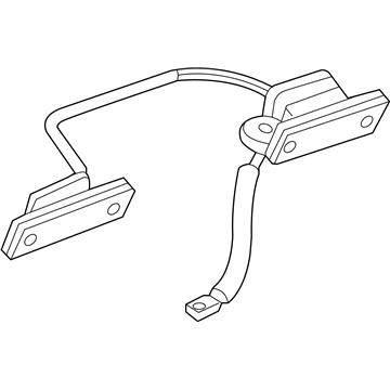 Chevy 95063640 License Lamp