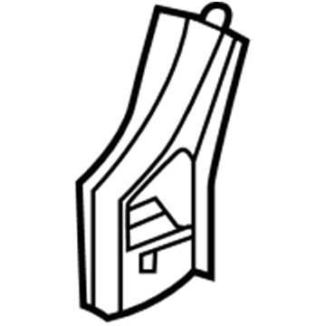 GM 13238830 Reinforcement, Rear Driver Side