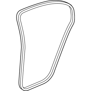 2007 Chevy Malibu Door Seal - 15878955