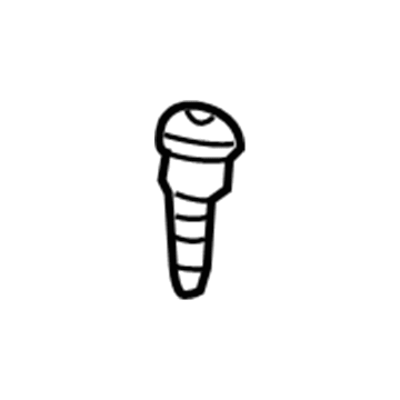 GM 11518705 Upper Molding Screw