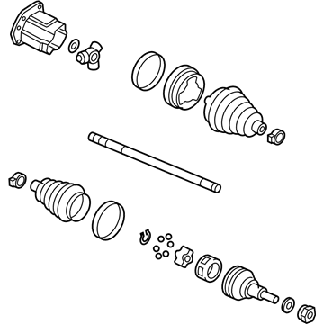 Chevy Express 1500 Axle Shaft - 88982496