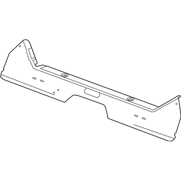GM 22916017 Upper Tie Bar, Rear