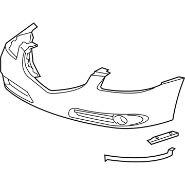 Buick Lucerne Bumper - 20827024
