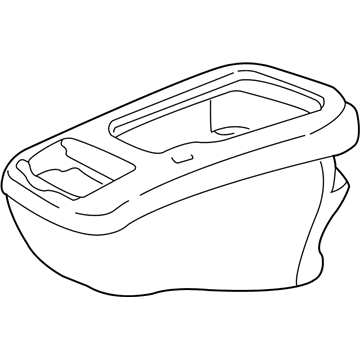 GMC C3500 Center Console Base - 15027261
