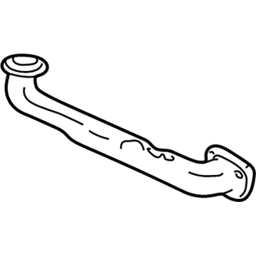 GMC K1500 Suburban Exhaust Pipe - 15713517