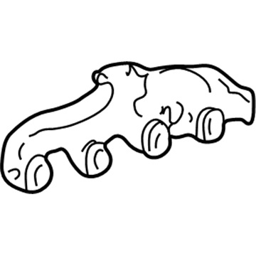 GMC C3500 Exhaust Manifold - 12556476