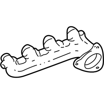 GMC C3500 Exhaust Manifold - 12557359