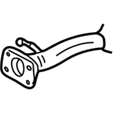 GMC C3500 Exhaust Pipe - 15974871