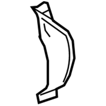 GM 22945544 Lower Extension, Rear Inner Driver Side