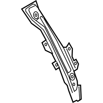 GM 23266214 Rear Reinforcement, Inner Driver Side