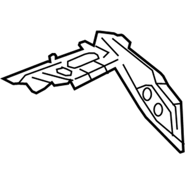 GM 22945540 Upper Extension, Rear Inner Driver Side