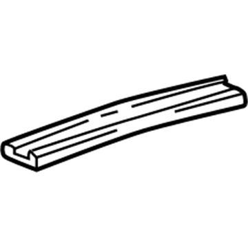 GM 12368140 Weatherstrip Retainer, Front