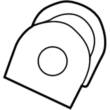 Cadillac CTS Sway Bar Bushing - 25745851