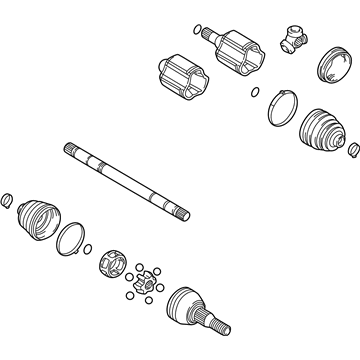 Pontiac Aztek Axle Shaft - 19256585
