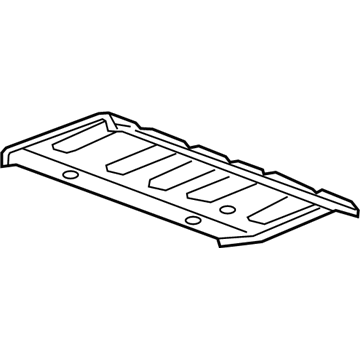 Buick Exhaust Heat Shield - 13402958