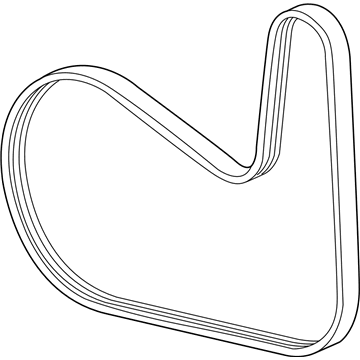 Cadillac Drive Belt - 55488926