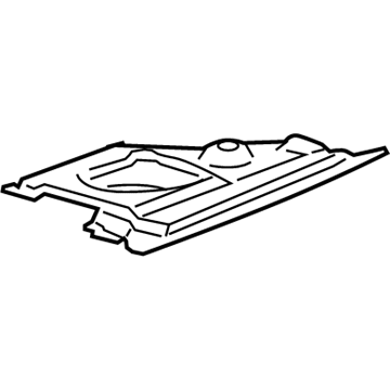 GM 23362301 Lower Insulator, Driver Side