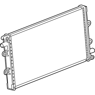Cadillac Radiator - 23194682