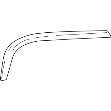 GM 39027006 Side Trim, Driver Side