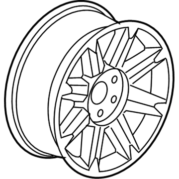 2009 GMC Sierra 1500 Spare Wheel - 9595662