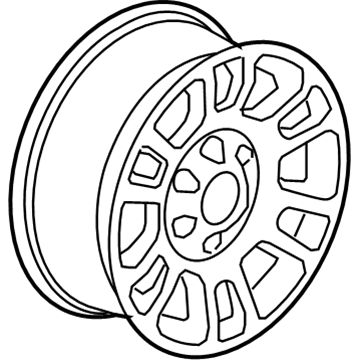 2005 Chevy Silverado 2500 HD Spare Wheel - 9595382