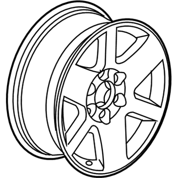 2009 GMC Sierra 1500 Spare Wheel - 9595664