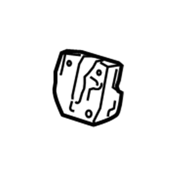 Chevy Corvette Tailgate Lock - 25821796