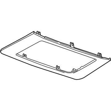 Buick 13279887 Lamp Bezel