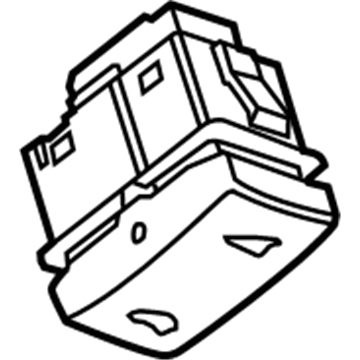 Buick 13273242 Sunroof Switch
