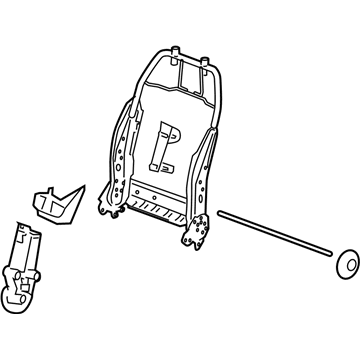 GM 25807063 Frame Assembly, Front