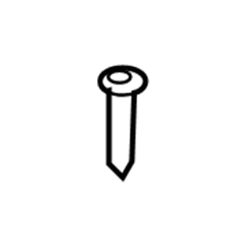 GM 25785786 Headrest Guide, Front
