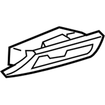 GM 15107458 Ashtray Assembly