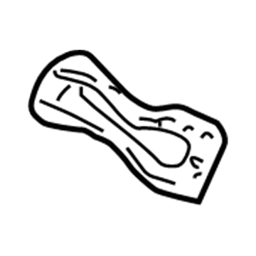 GM 15014998 Knee Bolster Support Bracket, Driver Side