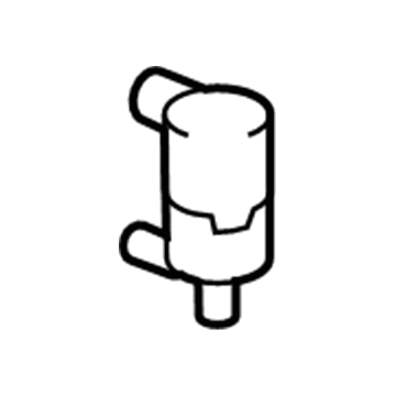GM 19244683 Washer Pump, Rear